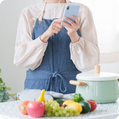 料理中の困ったに即対応